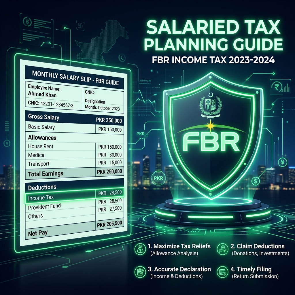 FBR Income Tax Slabs 2026-27: How to Calculate Salaried Tax in Pakistan