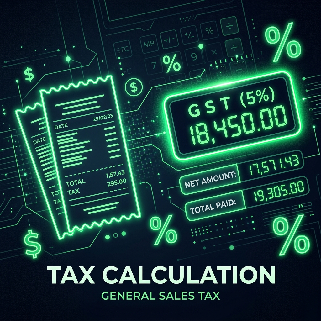 GST Calculator Pakistan 2026-27 — Free Online Tool to Calculate Tax